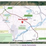 sailkot kharian motorway route map