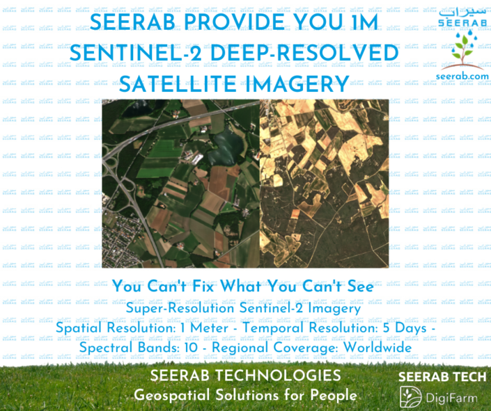 Sentinel-2 Deep-Resolved 1 meter Satellite Imagery
